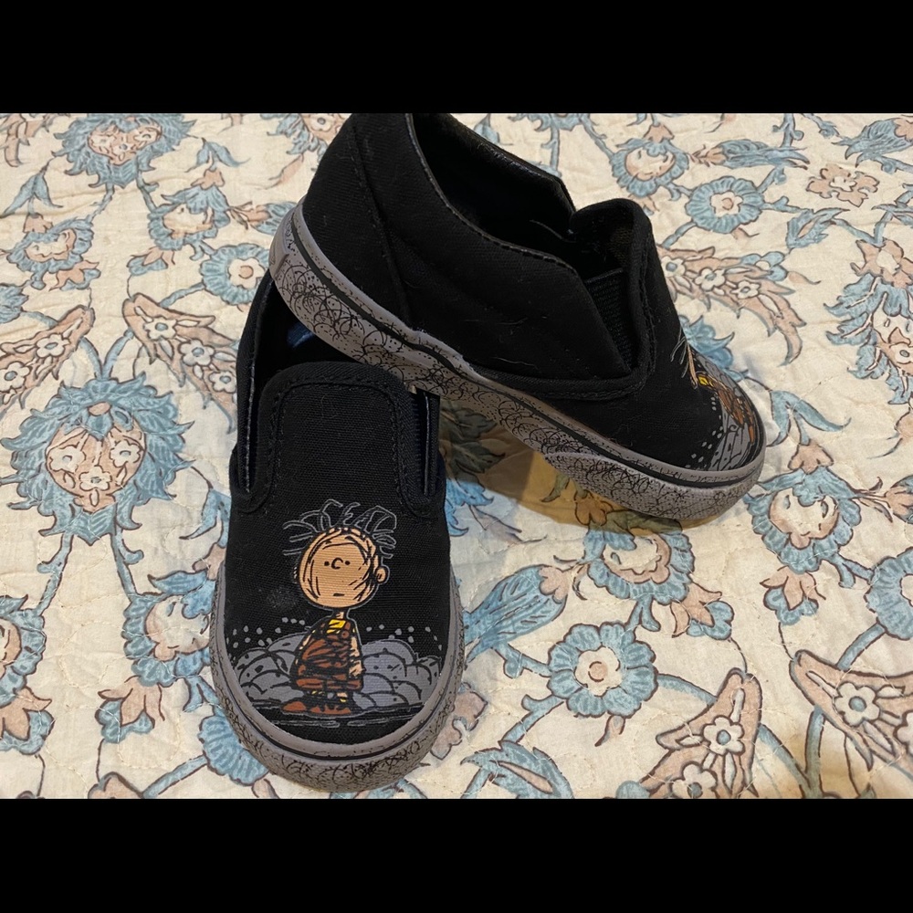 New Peanuts Pig Pen Vans toddler 6.5